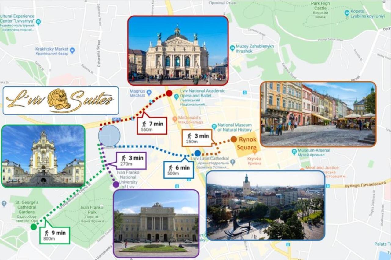Lviv Suites At Shopena St. 4 Eksteriør billede